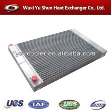 Placa de aluminio aleta aire refrigerador precio